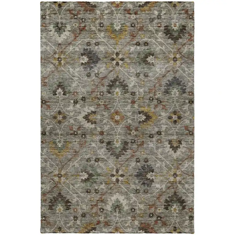 Dalyn Silk Road Pewter 8 x 10 Rug