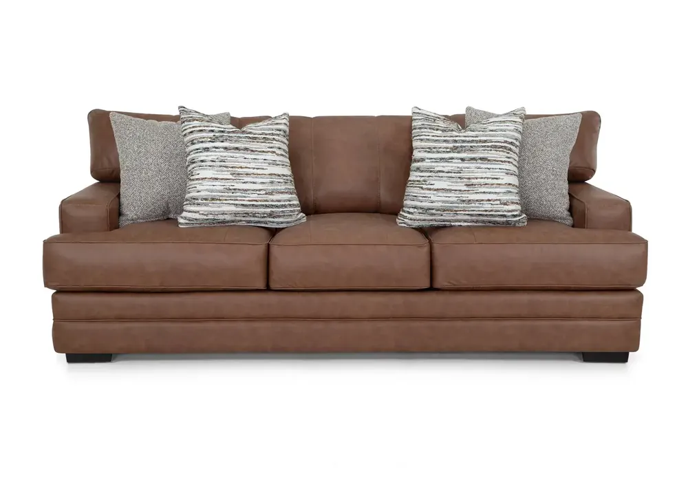 Franklin Regent Saddle Brown Sofa