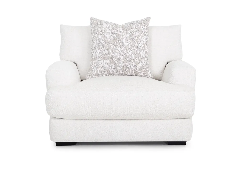 Franklin Minka Cream Chair and a Half