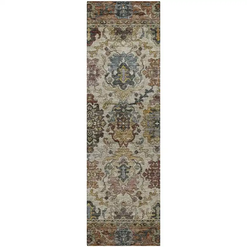 Dalyn Silk Road Copper 2 x 8 Runner Rug