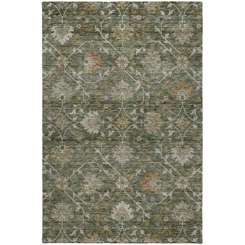 Dalyn Silk Road Green 3 x 5 Rug