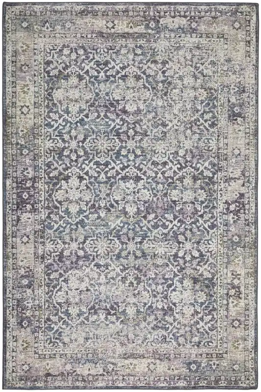 Dalyn Jericho Rug in Purple - 5 x 8