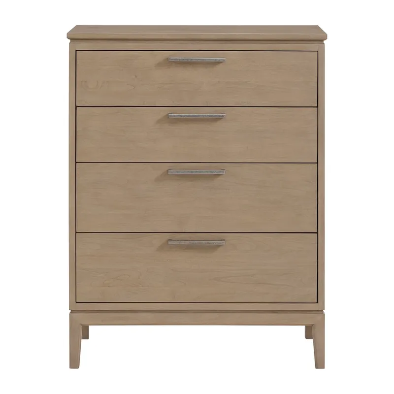 Whittier Wood Bailey Almond 4-Drawer Chest