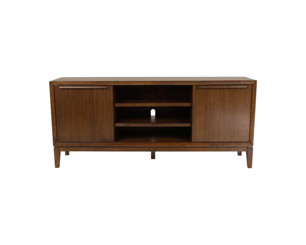A America Corvallis 2-Door Walnut TV Stand