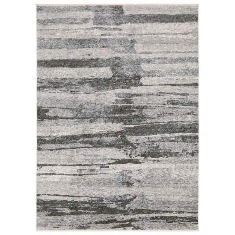 Sphinx Hayden Rug in Gray/Beige - 5.3 x 7.6