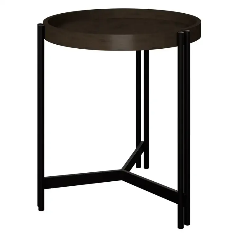 Emerald Home Huron Round End Table