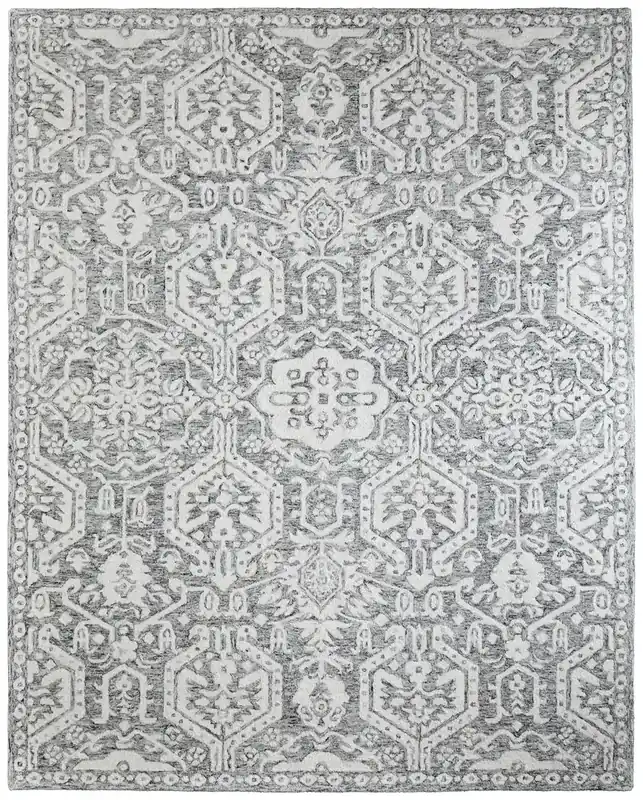 Feizy Rugs Belfort Gray 8 x 10 Rug