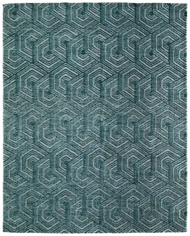 Feizy Rugs Colton Aqua 8 x 10 Rug