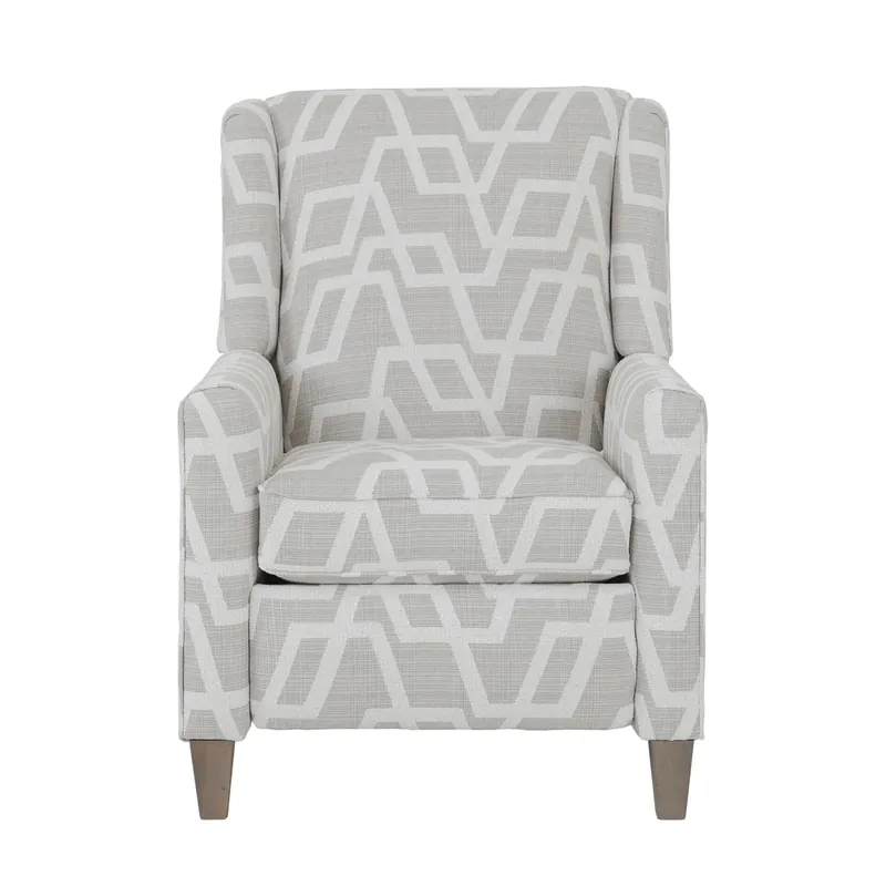 Smith Brothers 748 Collection Gray Pressback Recliner