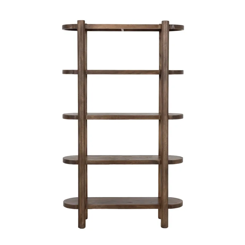 Int'l Furniture Balam Dark Brown Bookcase