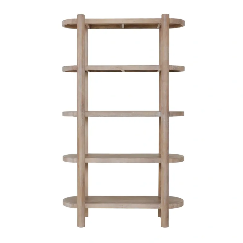 Int'l Furniture Balam 5-Shelf Bookcase