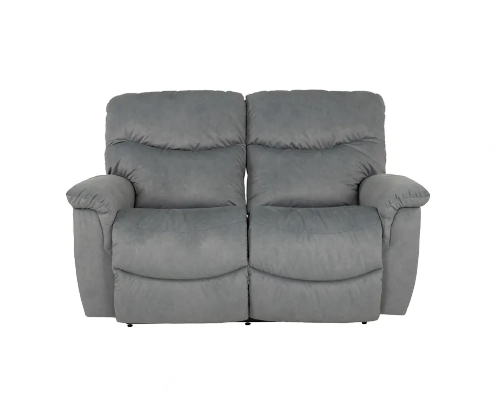 La-Z-Boy James Lead Gray Reclining Loveseat