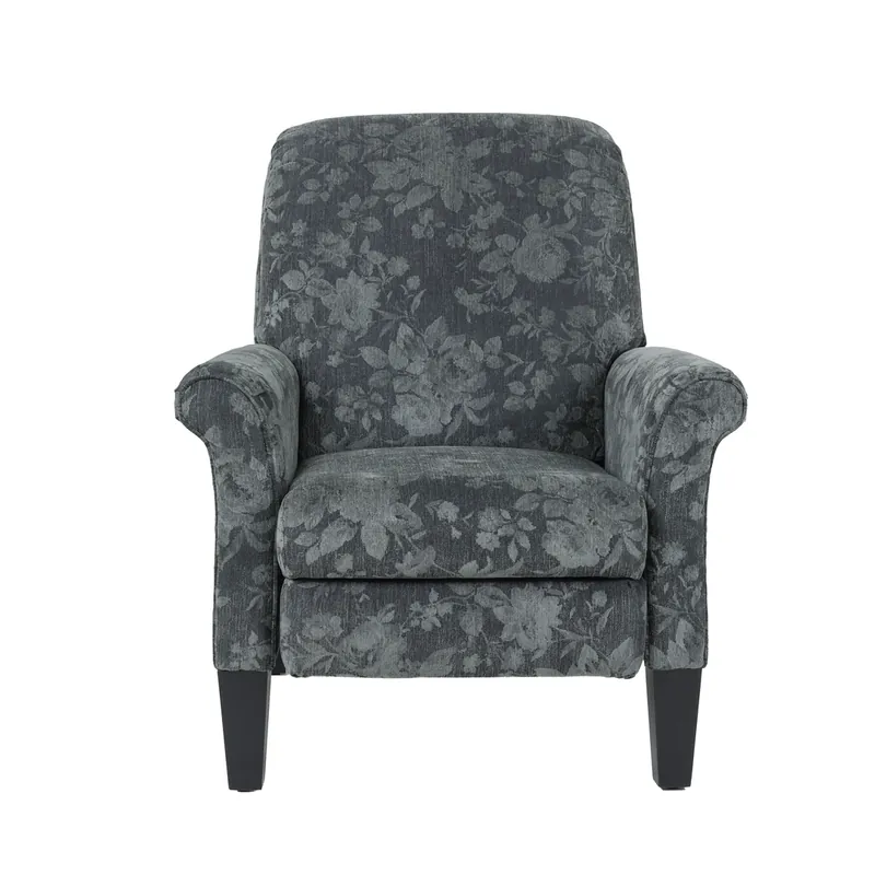 La-Z-Boy Fletcher Antique Gray High-Leg Pushback Recliner