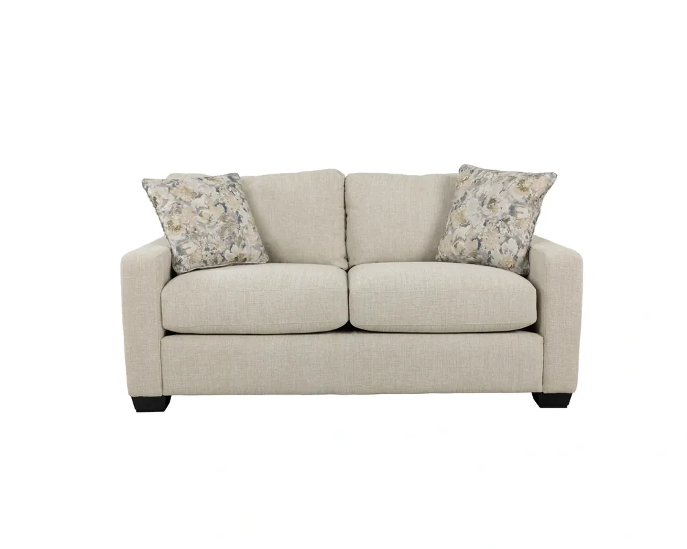La-Z-Boy Shiloh Apartment-Size Sofa in Ecru