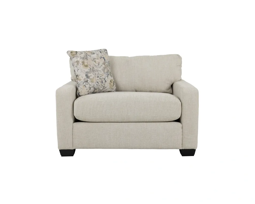 La-Z-Boy Shiloh Chair and a Half in Ecru
