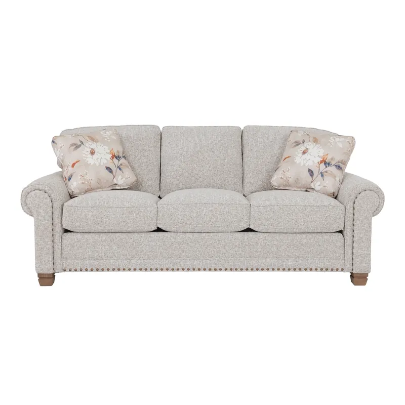Smith Brothers 393 Collection Taupe Sofa