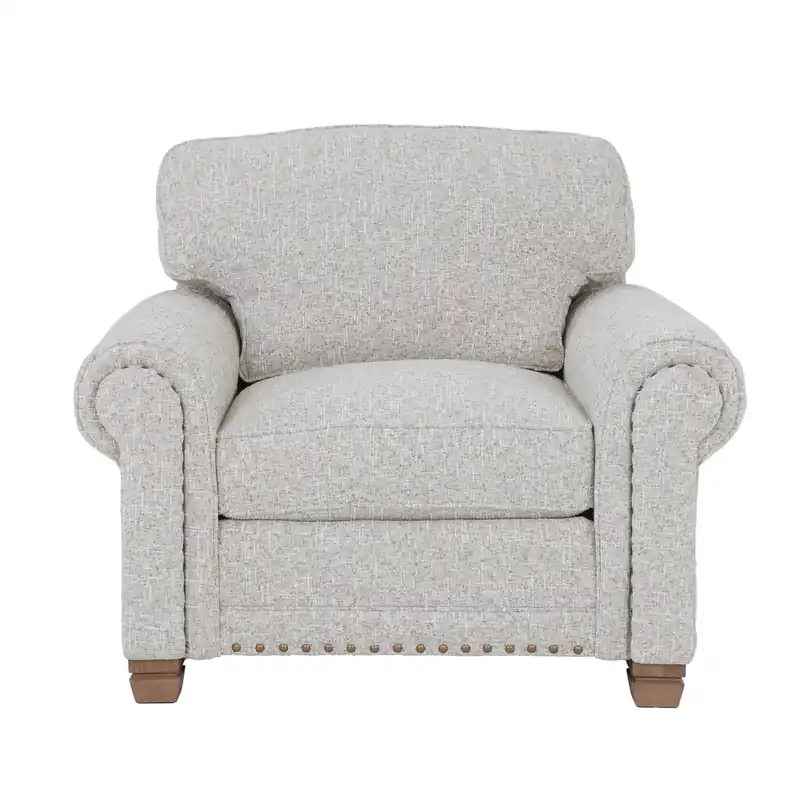 Smith Brothers 393 Collection Taupe Chair