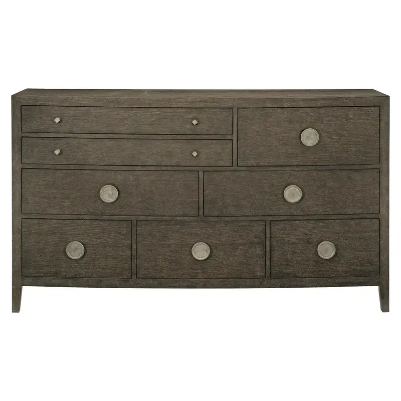 Bernhardt Linea Charcoal 8-Drawer Dresser