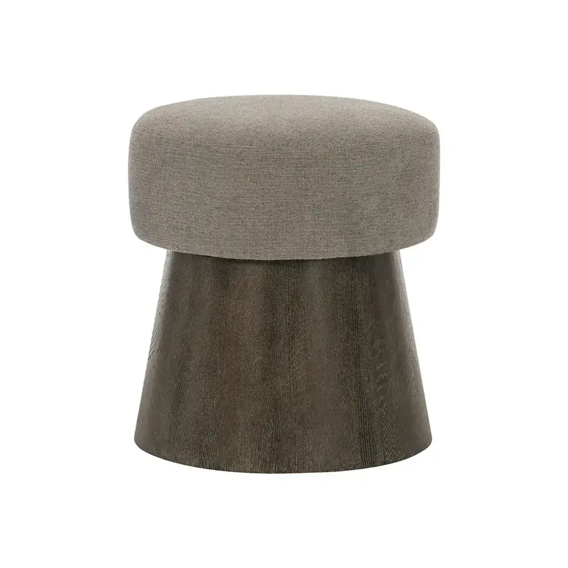 Bernhardt Linea Charcoal Round Bed Bench