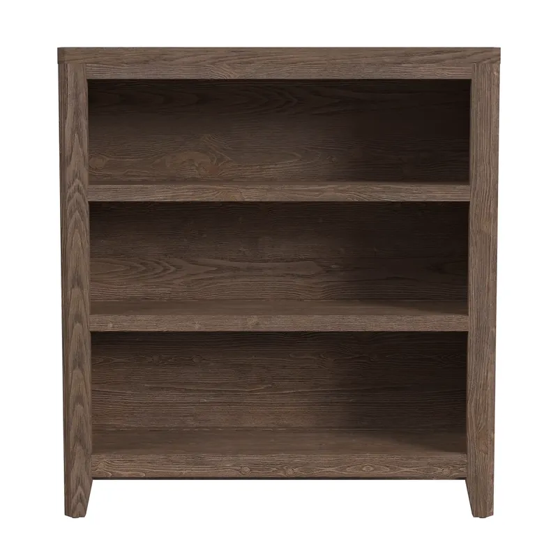 Westwood/Thomson Int'l Carlson 3-Shelf Bookcase in Harvest Brown