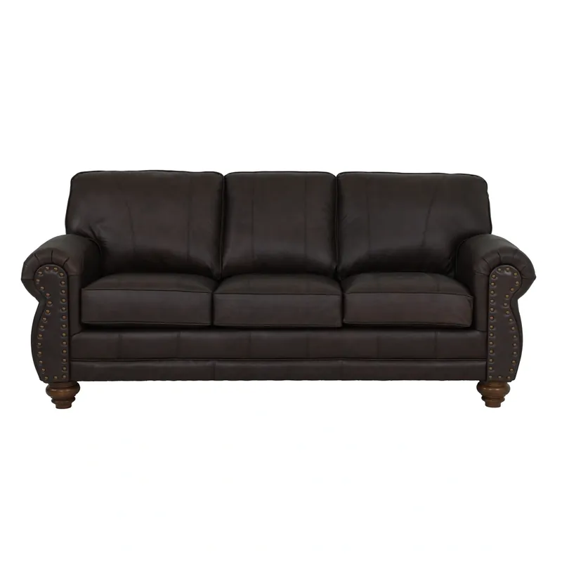 Best Chair Field and Stream Noble Brown Leather Sofa