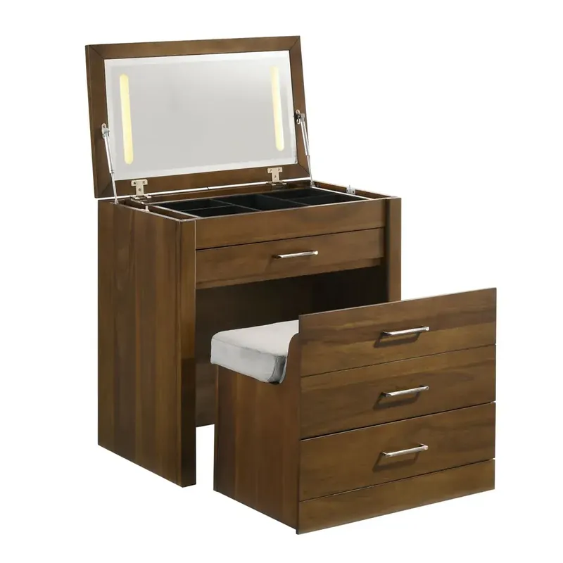 Elements Int'l Malibu Walnut Vanity