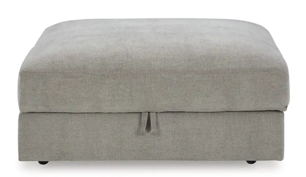 Ashley Aslan Court Flax Storage Ottoman