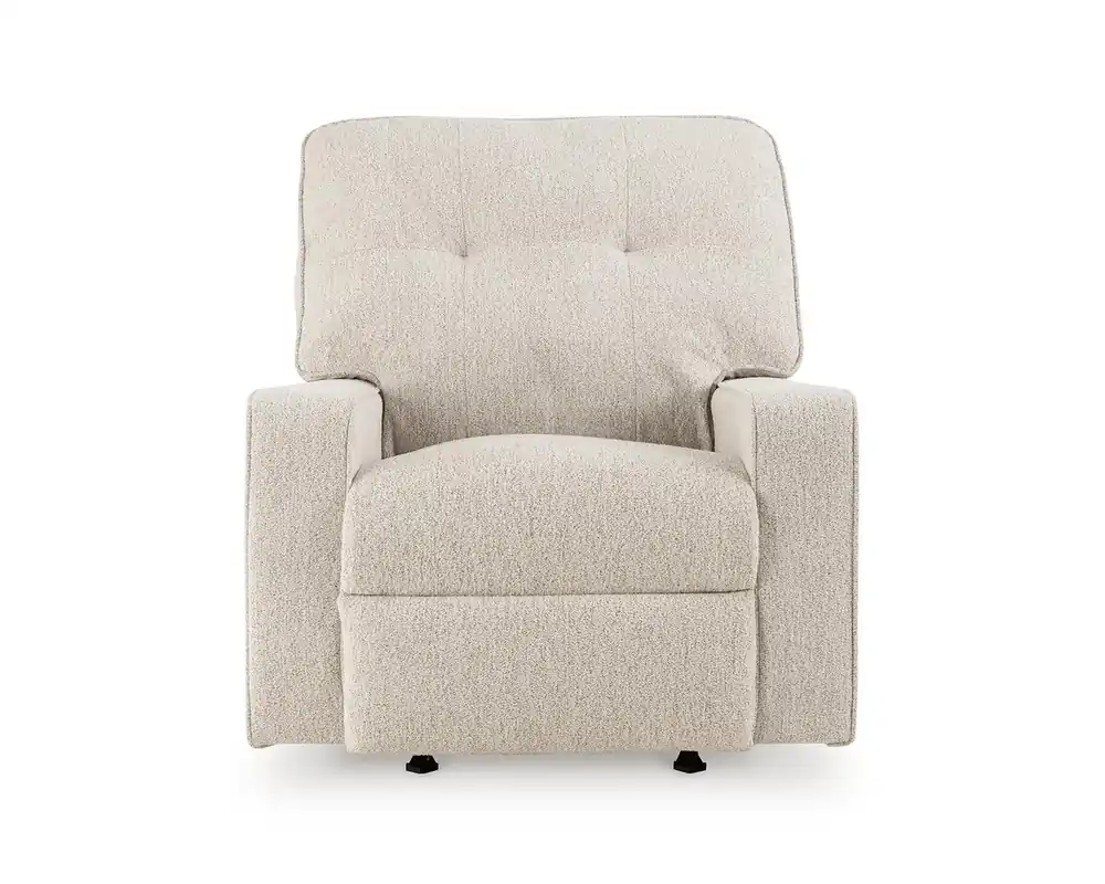 Ashley Larimer Rocker Recliner in Stone