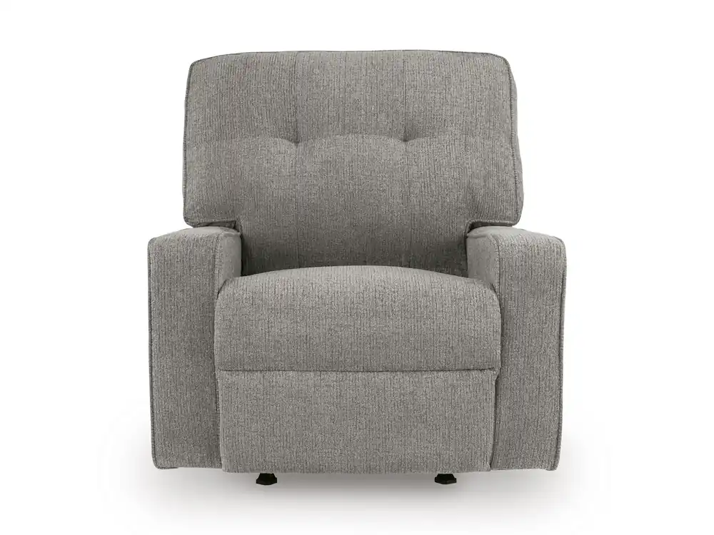 Ashley Larimer Rocker Recliner in Iron Gray