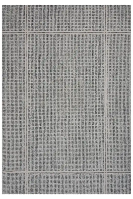 Rizzy Willow Rug in Blue/Gray - 7.9 x 9.9