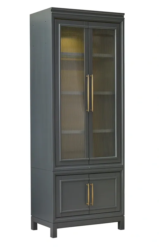 Aspen Alexander Midnight Blue Display Cabinet
