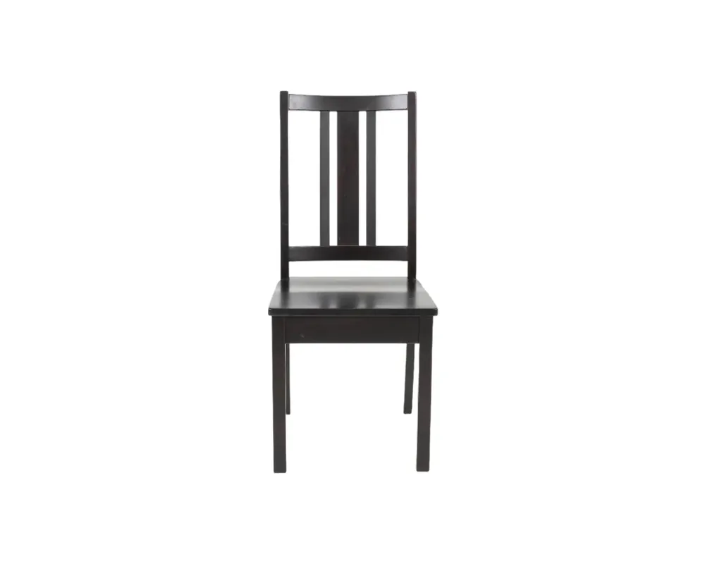 Archbold Furniture Cherry Bradley Dining Chair in Black