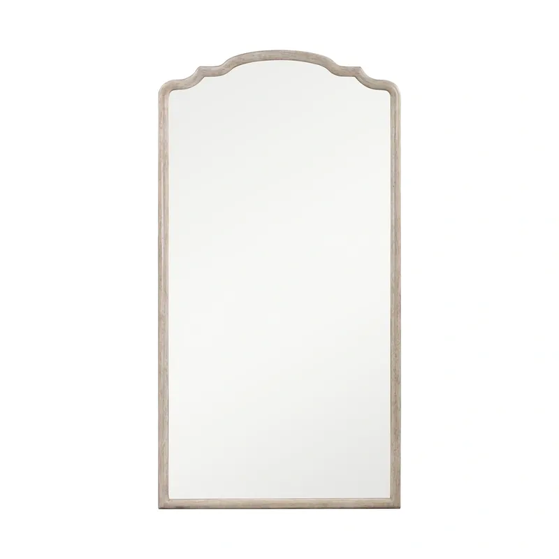 Aspen Provence Floor Mirror in Linen
