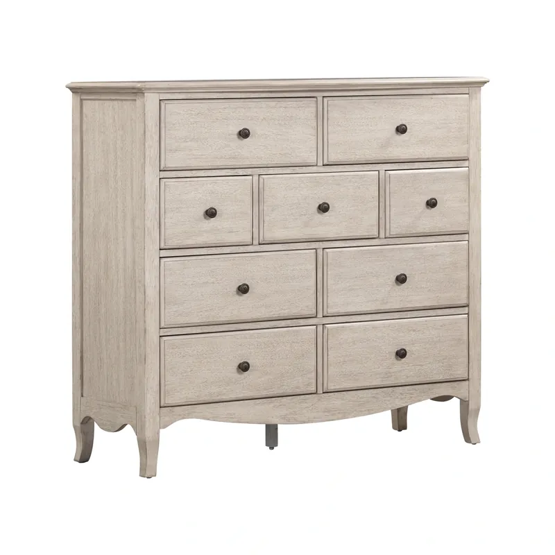 Aspen Provence 9-Drawer Chesser in Linen