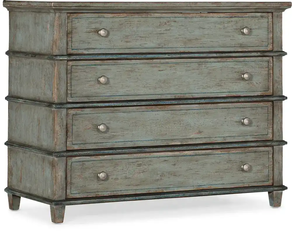Hooker Furniture Alfresco Normandy Gray 4-Drawer Accent Chest
