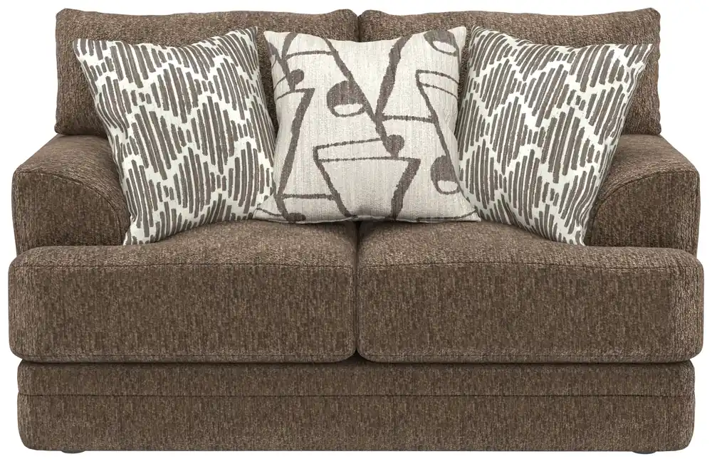 Jackson Tyson Hazel Brown Loveseat