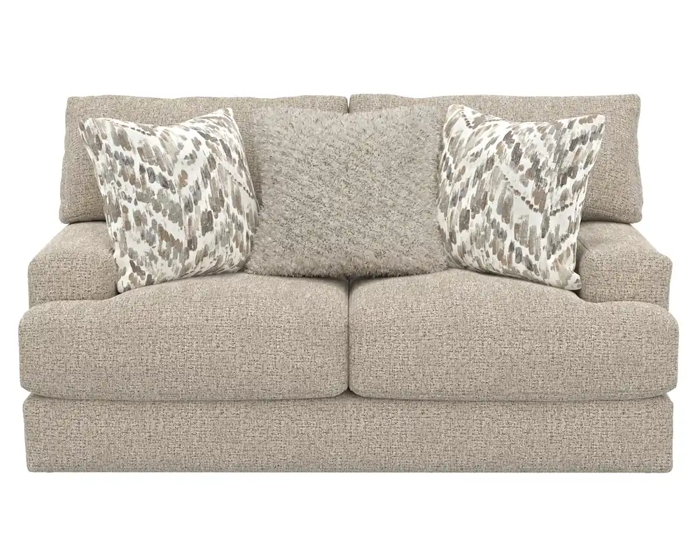 Jackson Brett Honey Brown Loveseat