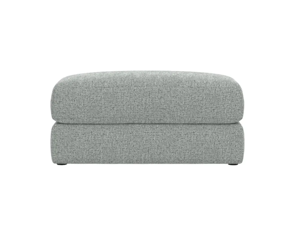 Jackson Brett Ottoman in Lotus Green