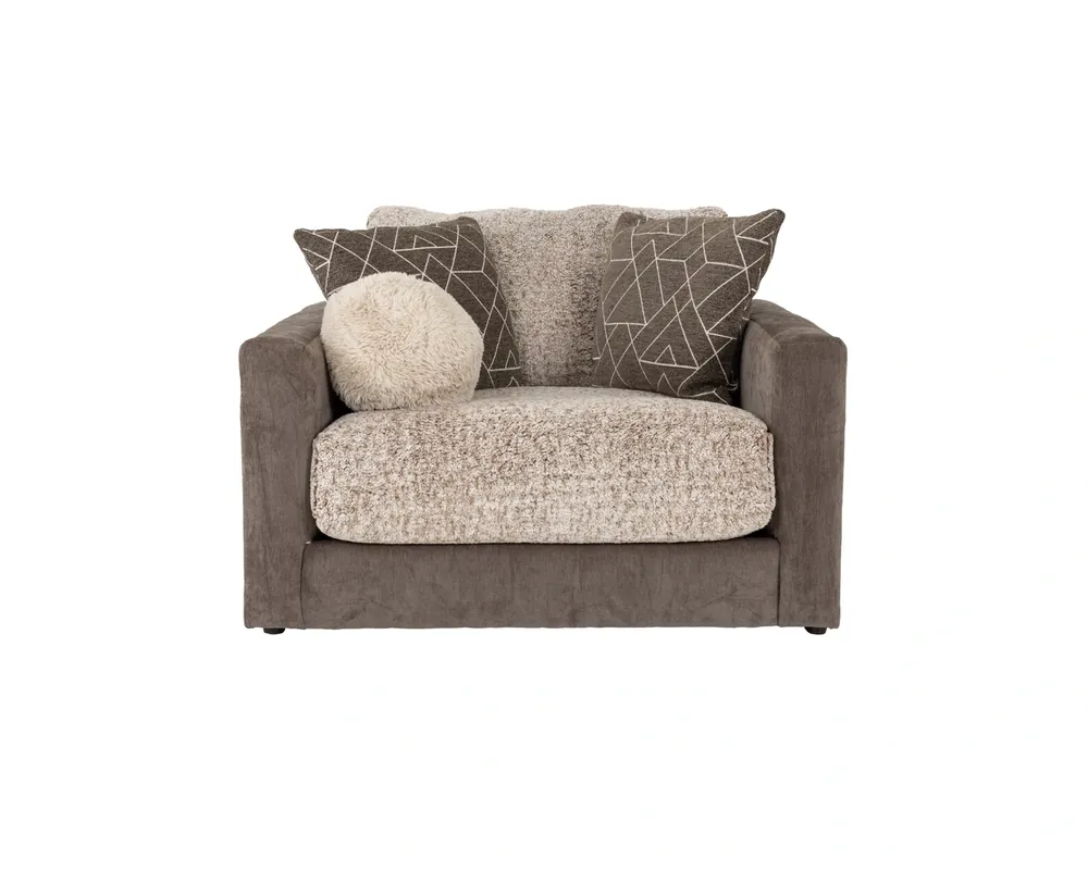 Jackson Reddington Slate/Fawn Chair and a Half