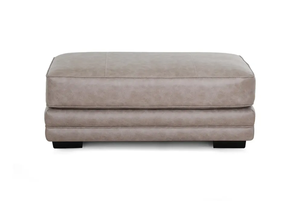 Franklin Granger Greige Ottoman