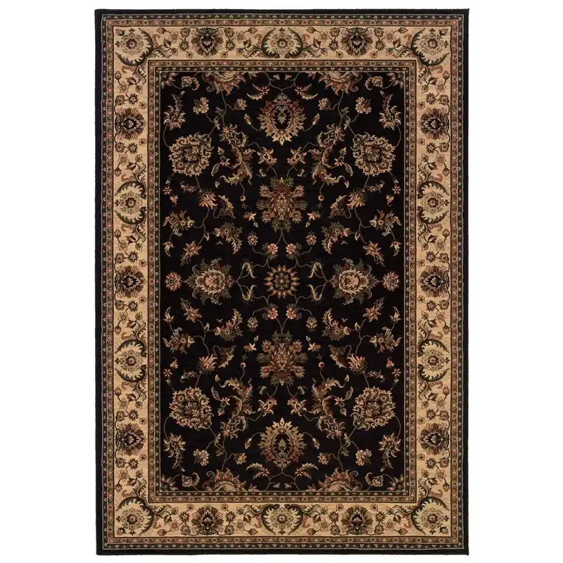 Sphinx Ariana Rug in Black - 10 x 13