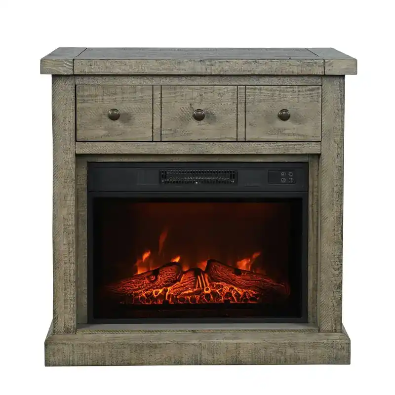 Jofran Telluride 32-Inch Electric Fireplace