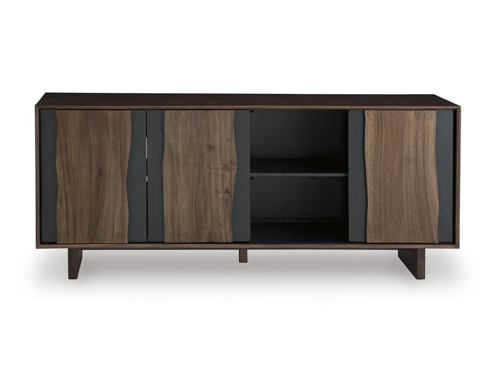 Ashley Welby Live Edge Accent Cabinet