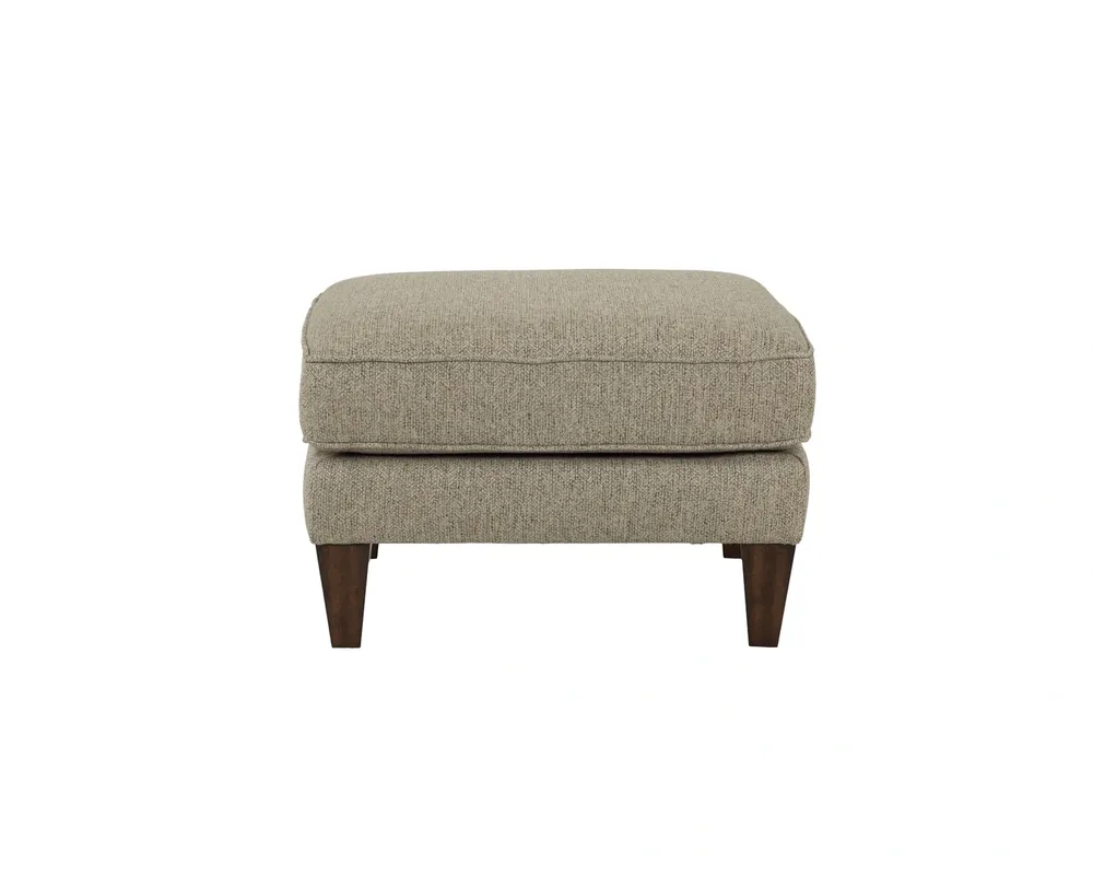 Flexsteel Digby Ottoman in Fossil Brown