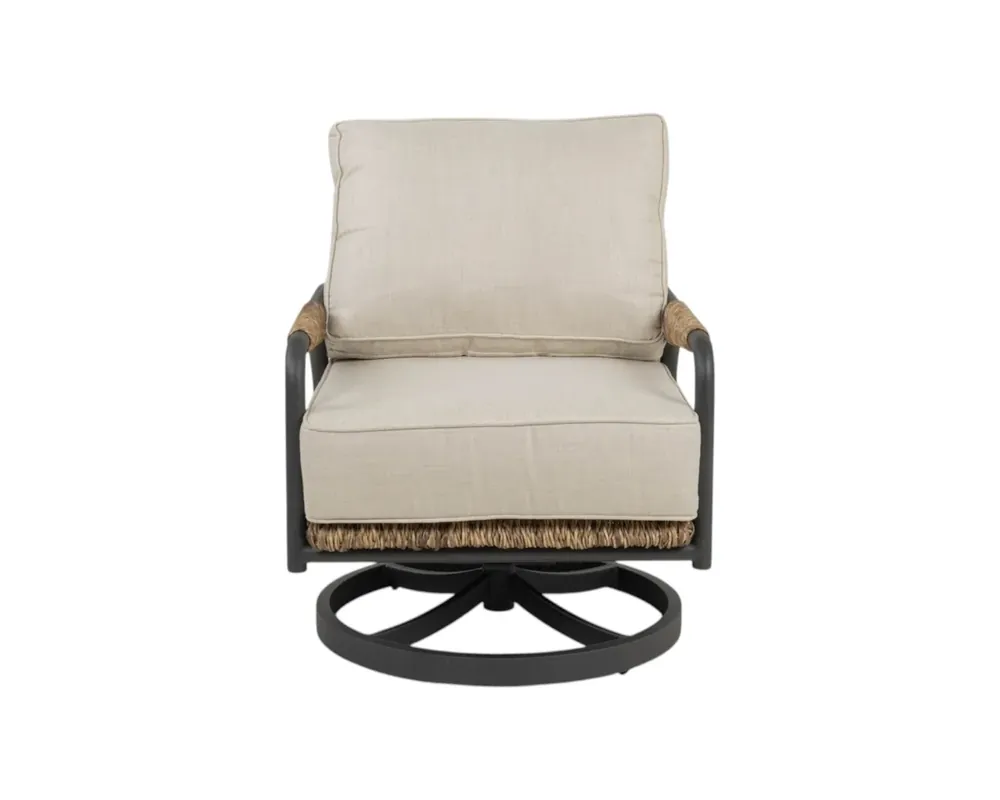 Plank & Hide Estero Outdoor Swivel Lounge Chair