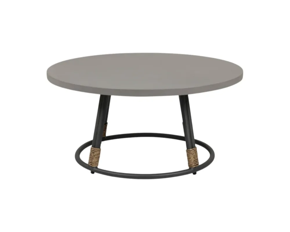 Plank & Hide Estero Round Outdoor Coffee Table
