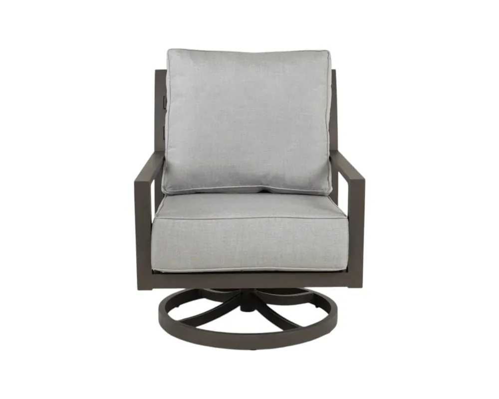 Plank & Hide Casselberry Outdoor Swivel Lounge Chair