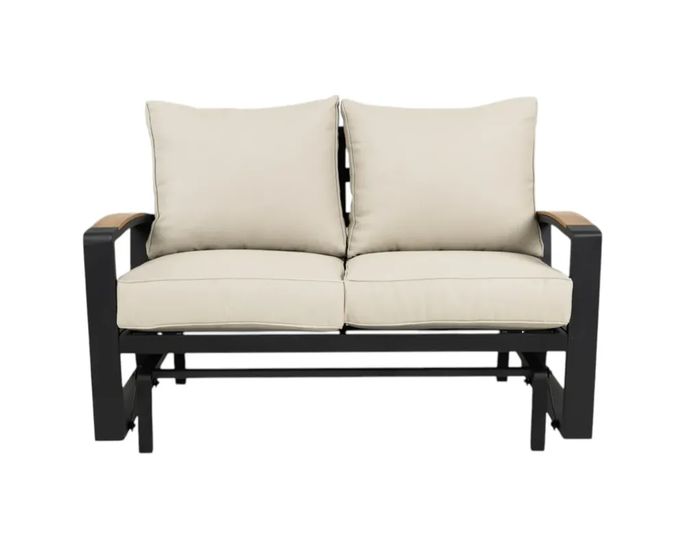 Plank & Hide Bruges Outdoor Gliding Loveseat