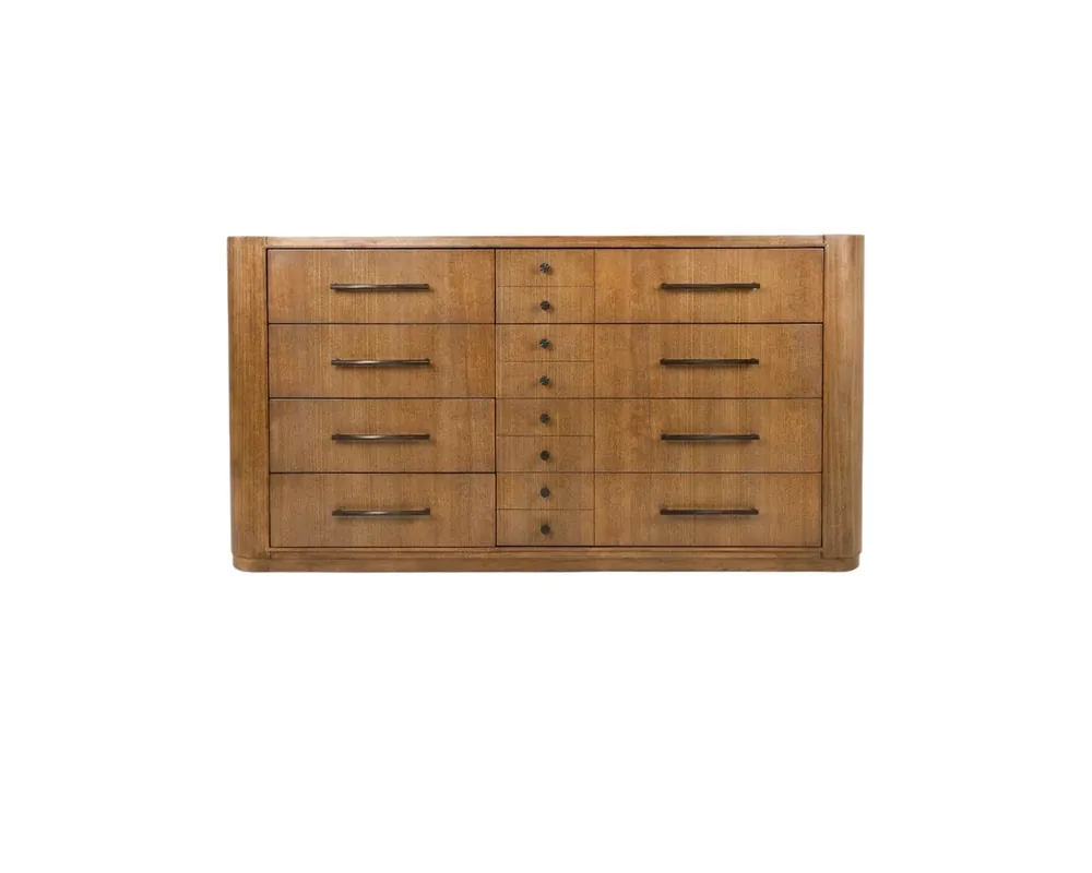 Bernards Furniture Calia 8-Drawer Eucalyptus Dresser