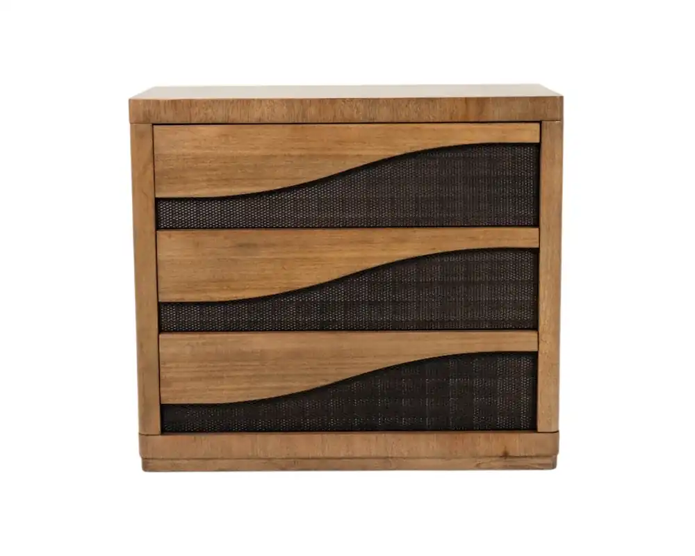 Bernards Furniture Calia 3-Drawer Eucalyptus Bachelor's Chest